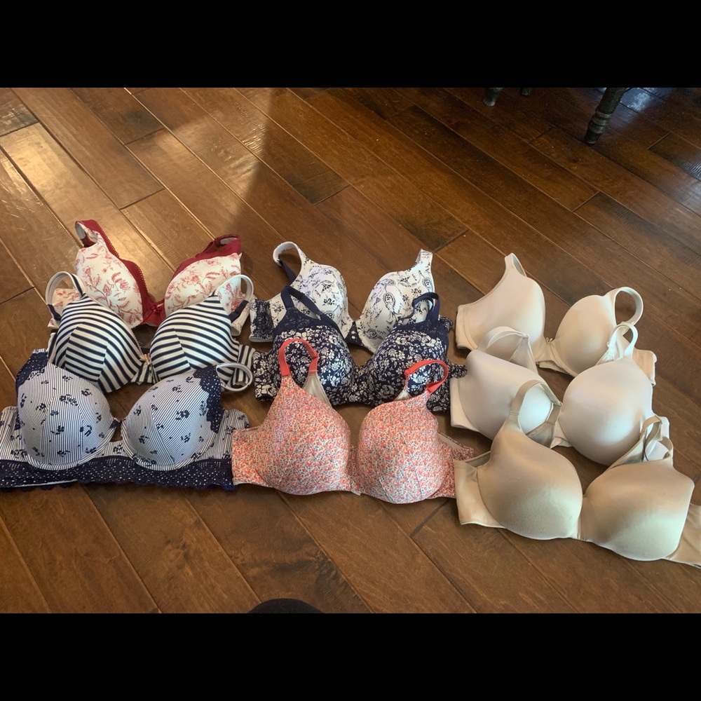 Lot of 9 Cacique Lane Bryant Bras
